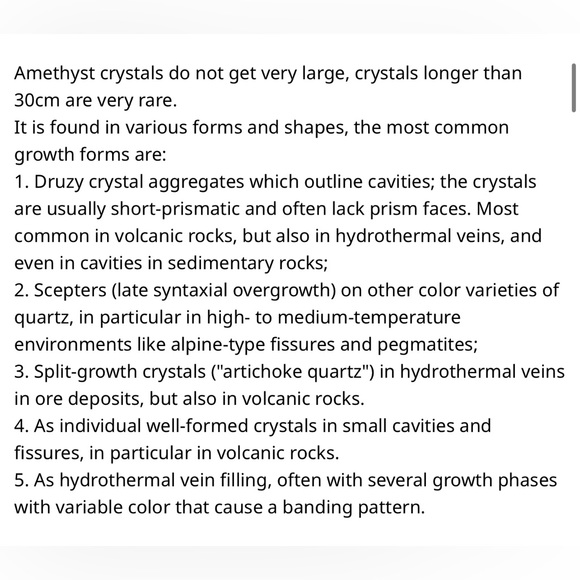 Chevron Amethyst Pendant 2 1/4” - Picture 14 of 15